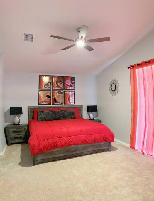 Minutes To Disney! Spacious Home W/ Private Pool, Themed Rooms! Orlando Luaran gambar